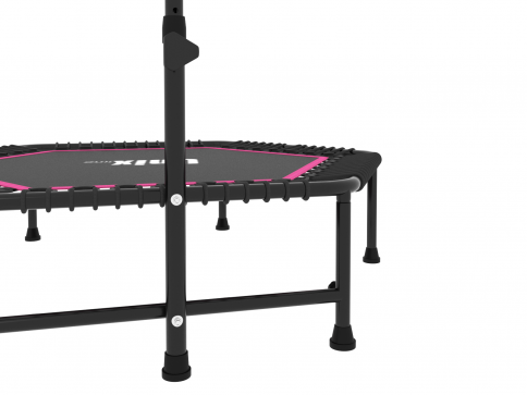 Батут UNIX line FITNESS Pink (130 cm) - 6